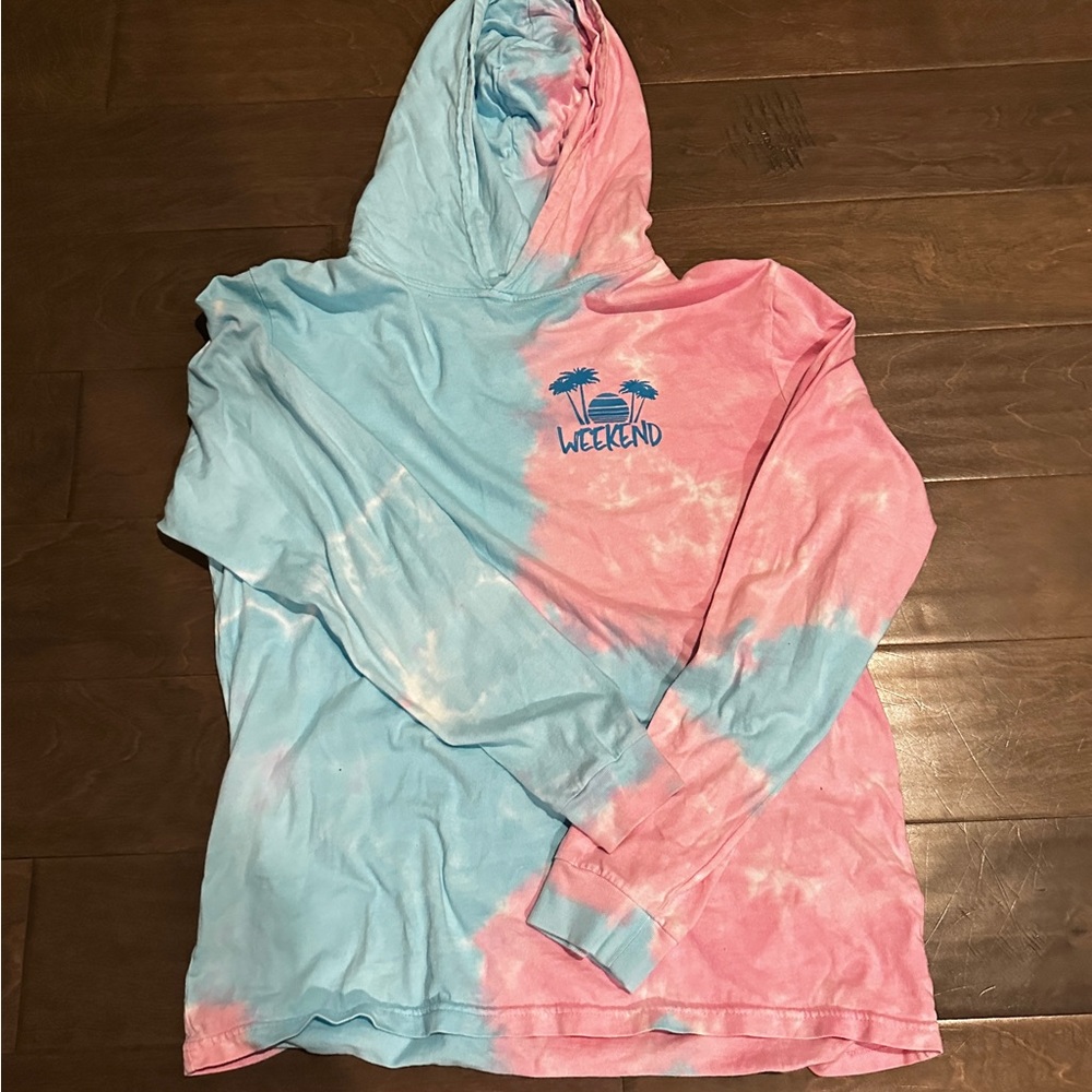Chubbies long sleeve hooded shirt